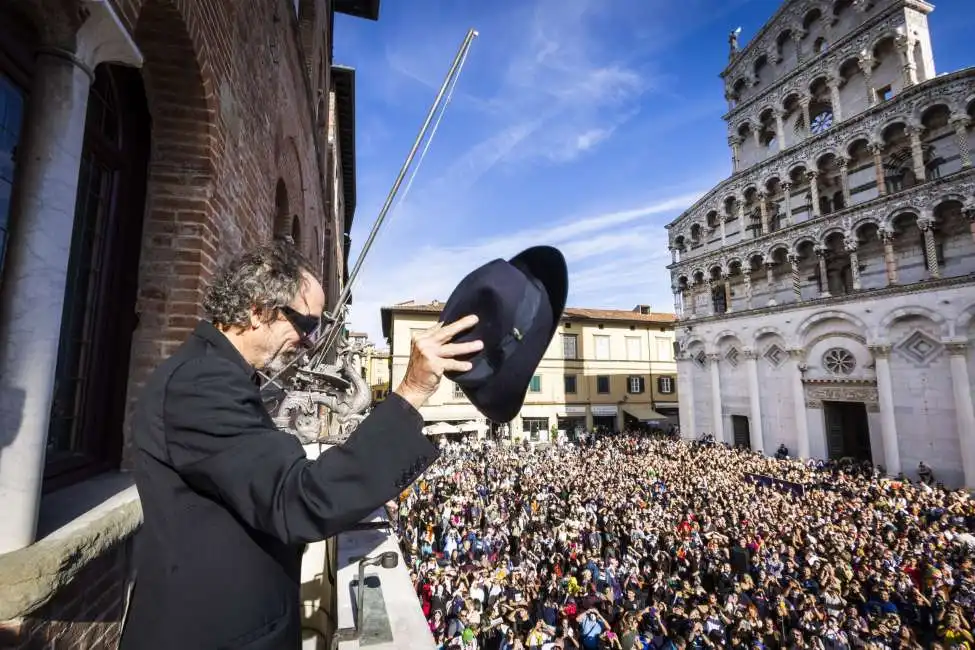 tim burton a lucca comics 2022 