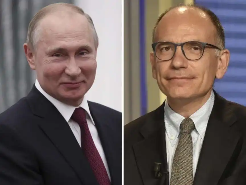 vladimir putin enrico letta 