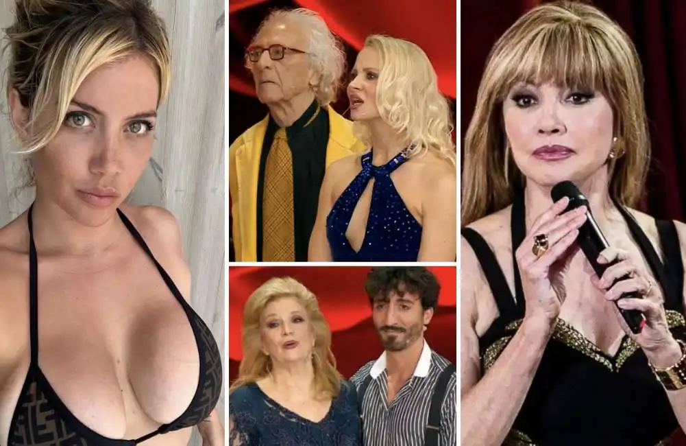 wanda nara giampiero mughini milly carlucci iva zanicchi 