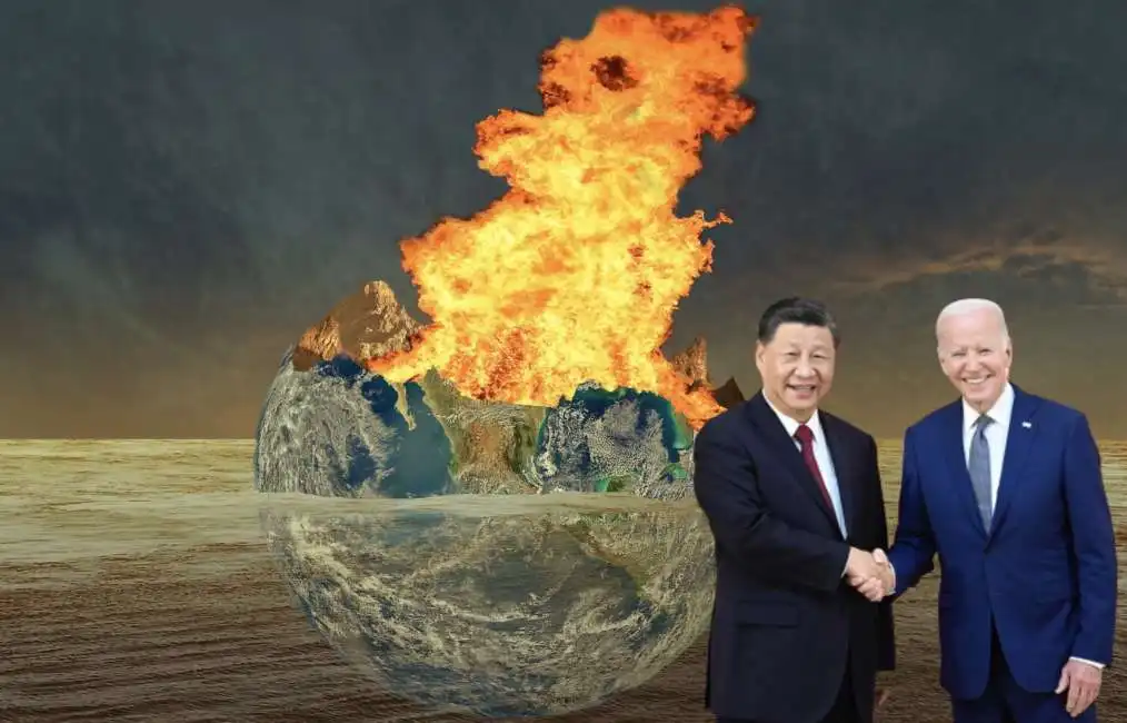 xi jinping joe biden riscaldamento globale cambiamento climatico climate change