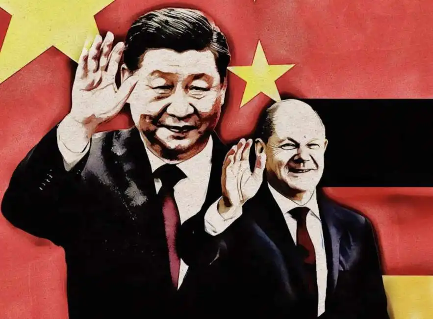 xi jinping olaf scholz 