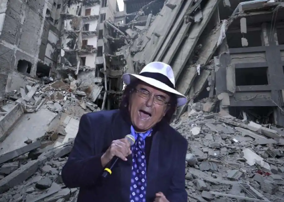 al bano carrisi albano gaza 