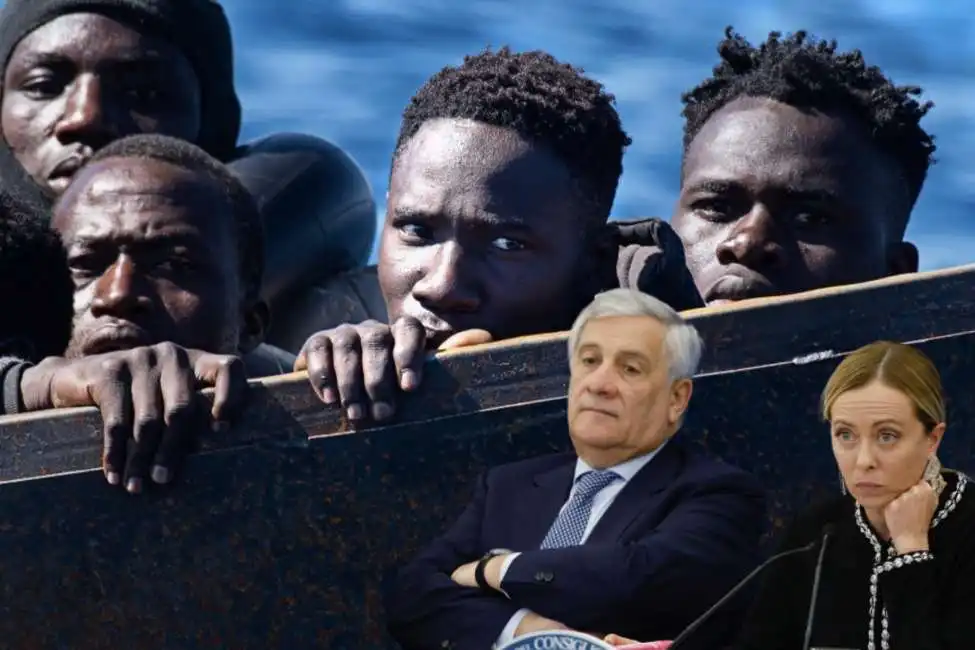 antonio tajani giorgia meloni migranti 