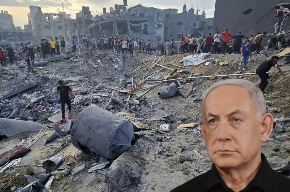 bejamin netanyahu israele gaza hamas 