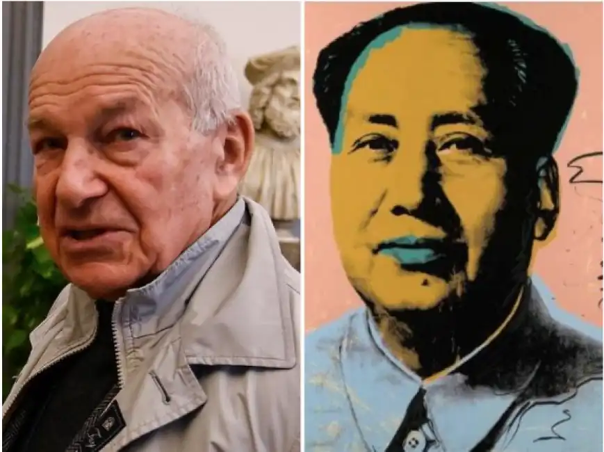 bertinotti serigrafia di warhol raffigurante mao