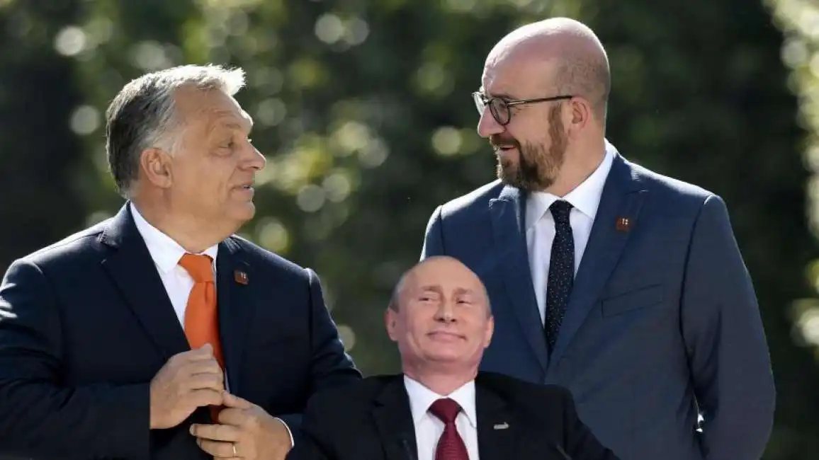 charles michel viktor orban ungheria vladimir putin