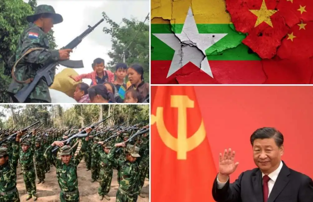 cina myanmar birmania xi jinping