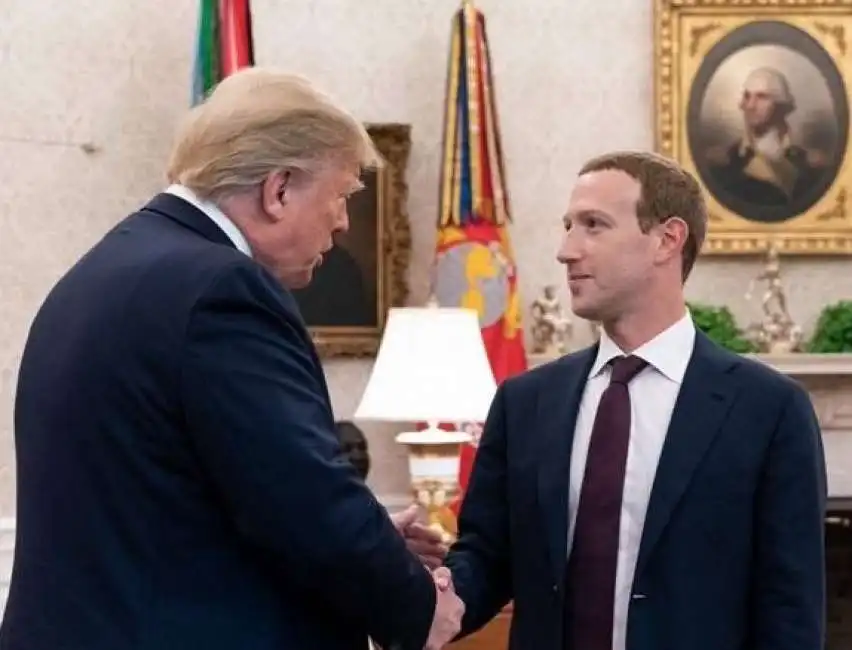 donald trump mark zuckerberg