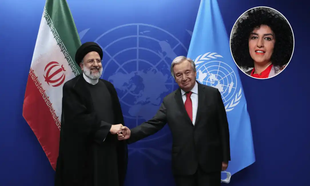 ebrahim raisi antonio guterres narges mohammadi