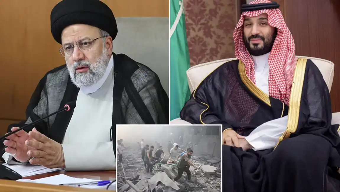 ebrahim raisi e mohammed bin salman iran arabia saudita