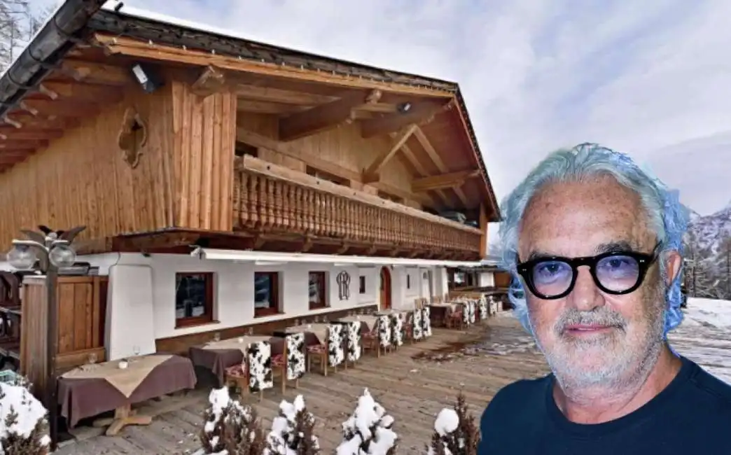 el camineto meloncino cortina dampezzo flavio briatore 