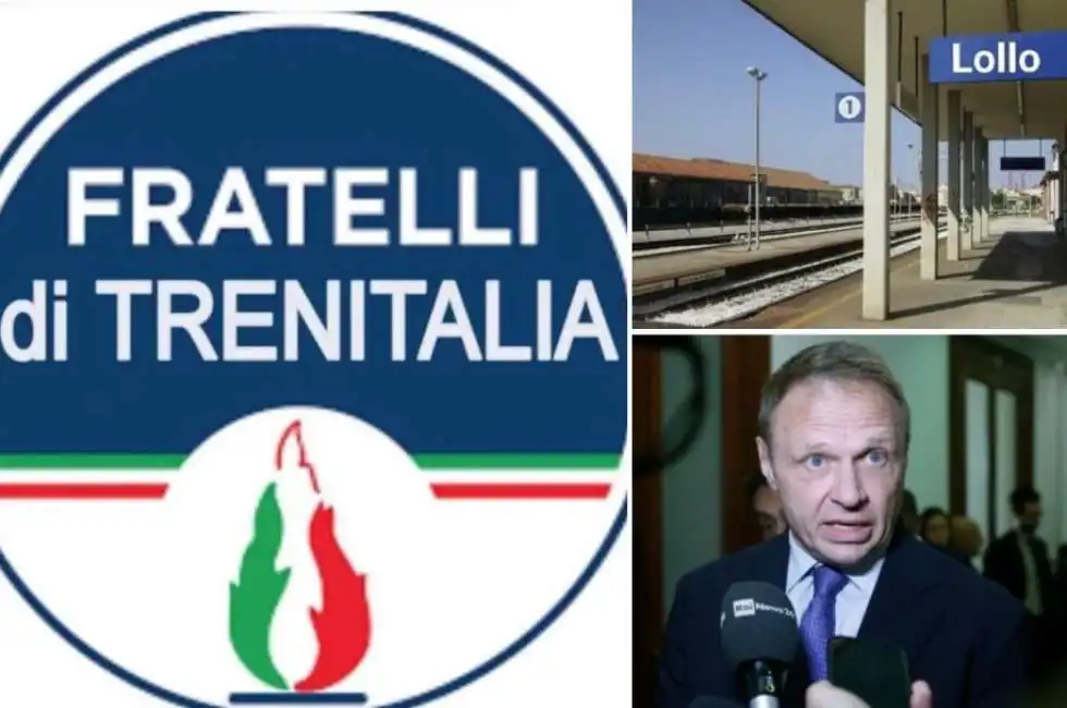 fratelli di trenitalia francesco lollobrigida treno ciampino meme