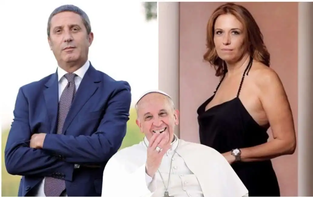 gian marco chiocci monica maggioni papa francesco