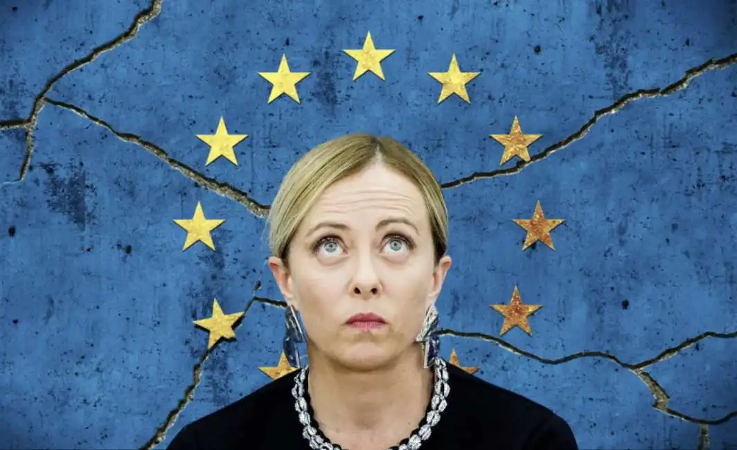 giorgia meloni europa ue euro 