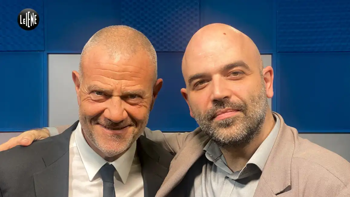 giulio golia e roberto saviano