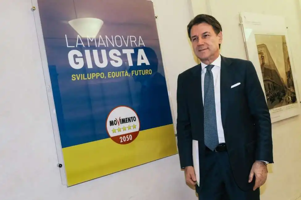 giuseppe conte presenta la contromanovra - 1