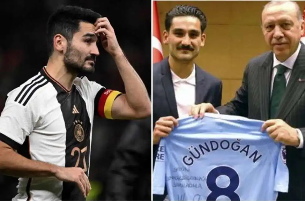 ilkay gundogan con la maglia della germania