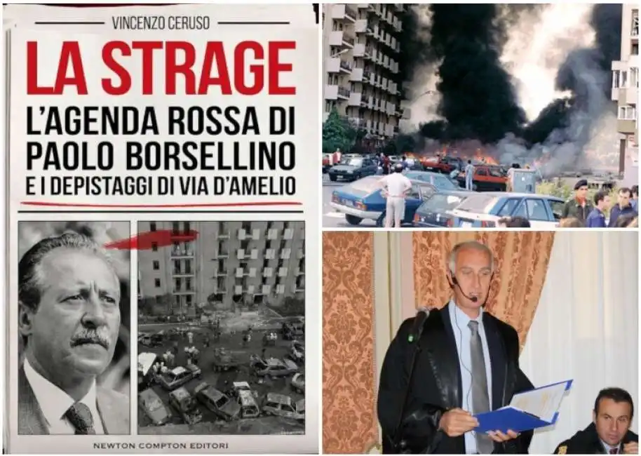 la strage. l agenda rossa di paolo borsellino e i depistaggi di via d amelio vincenzo ceruso salvatore pilato