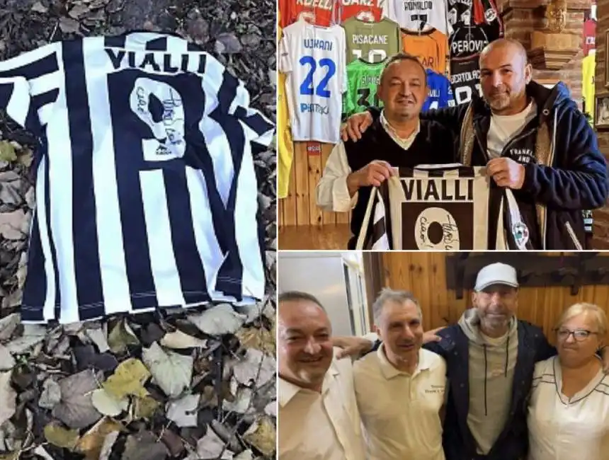 maglietta ritrovata la maglia di gianluca vialli rubata a un ristorante di cremona