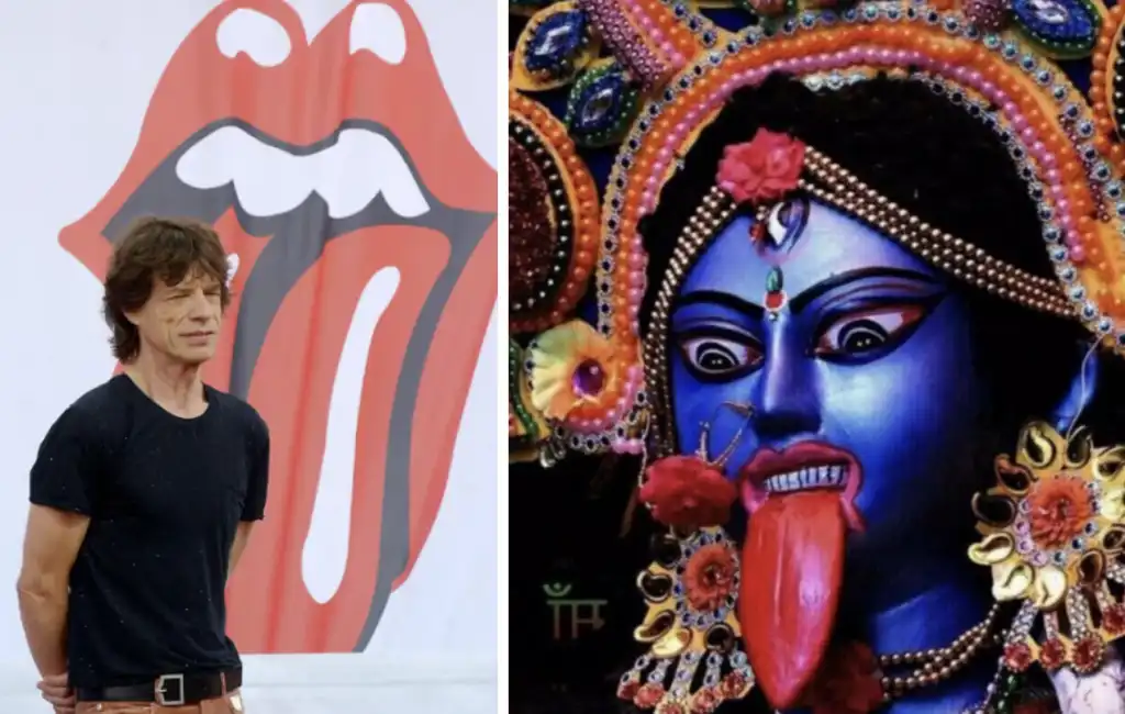 mick jagger rolling stones lingua dea shiva