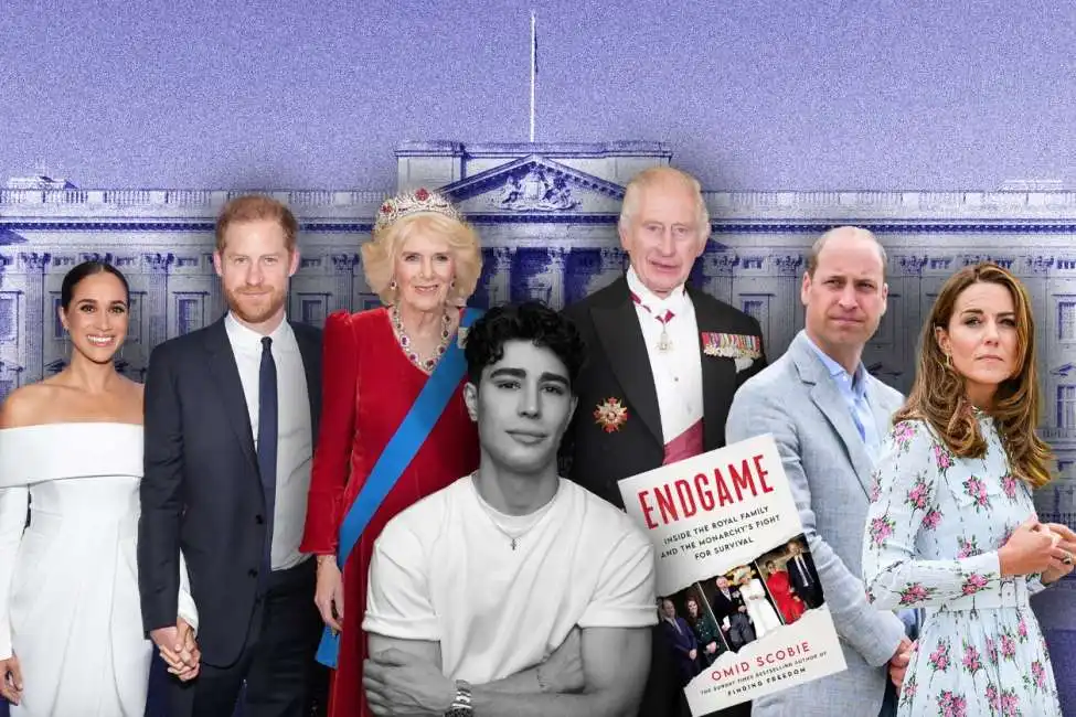 libro omid scobie endgame famiglia reale inglese principe harry meghan markle re carlo camilla william kate middleton