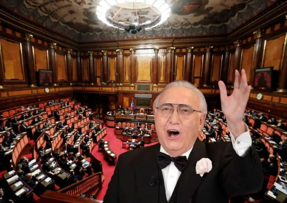 pippo baudo senato 