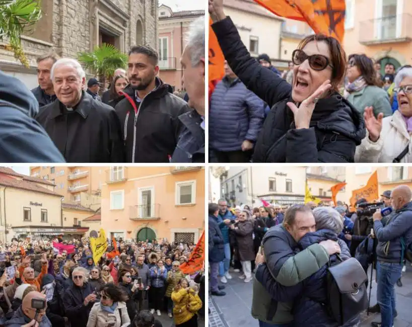 protesta elisa claps potenza chiesa ligorio