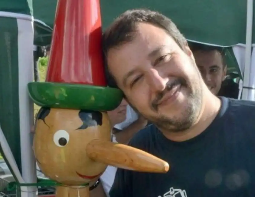 salvini pinocchio