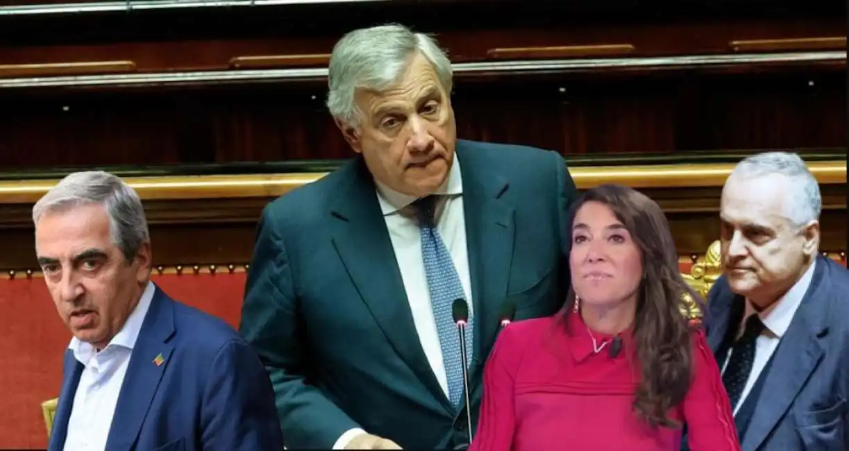 tajani ronzulli gasparri lotito