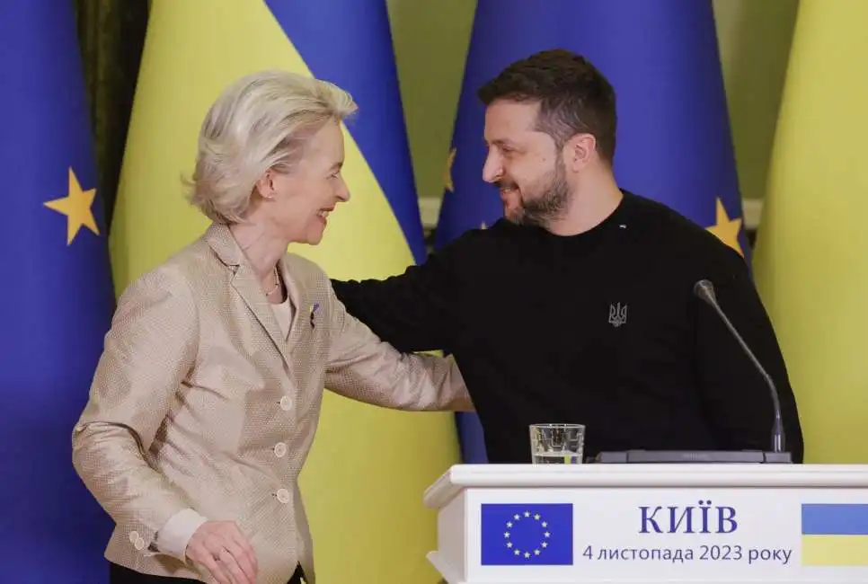 ursula von der leyen volodymyr zelensky 