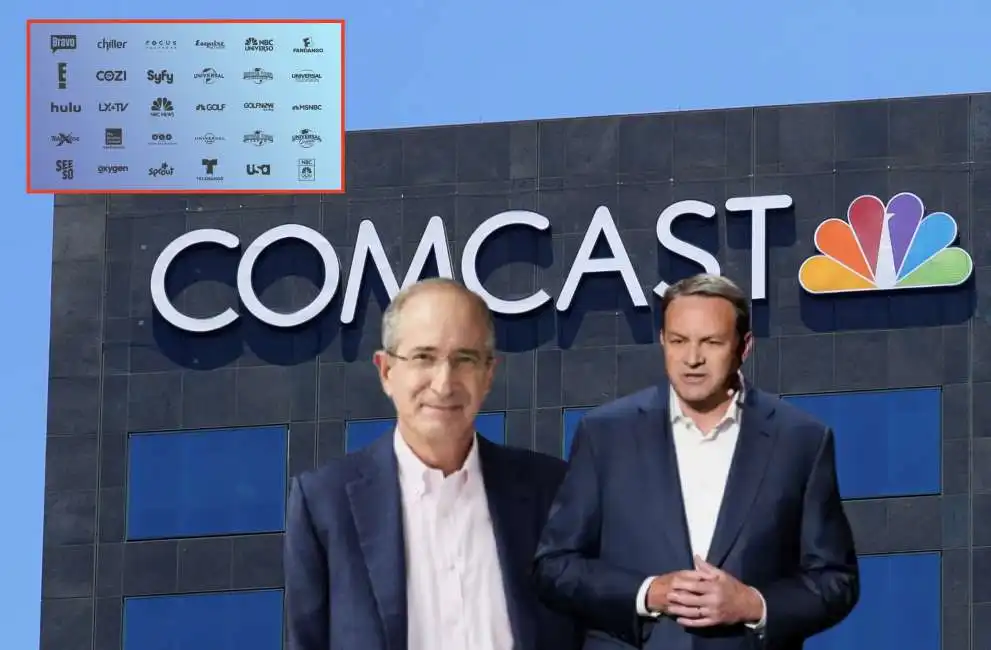 comcast brian roberts mark lazarus nbcuniversal 