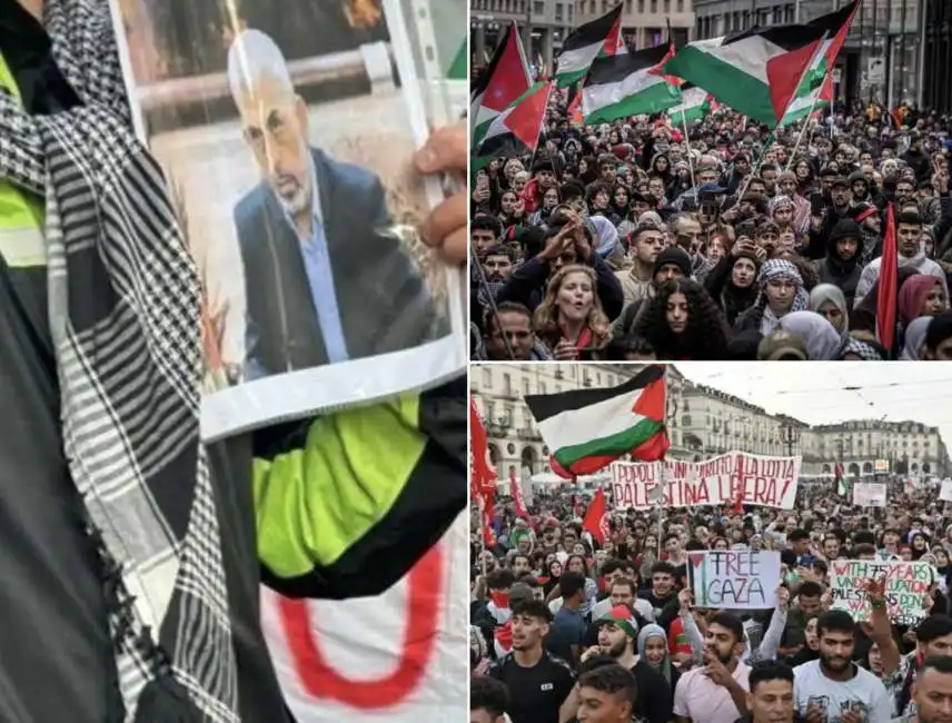 manifestazione pro palestina milano 