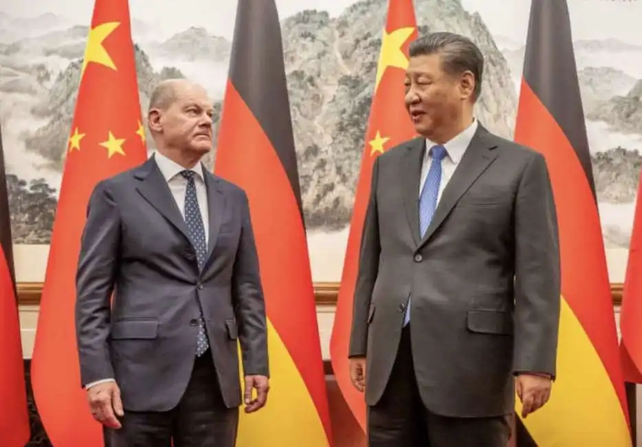 olaf scholz xi jinping 