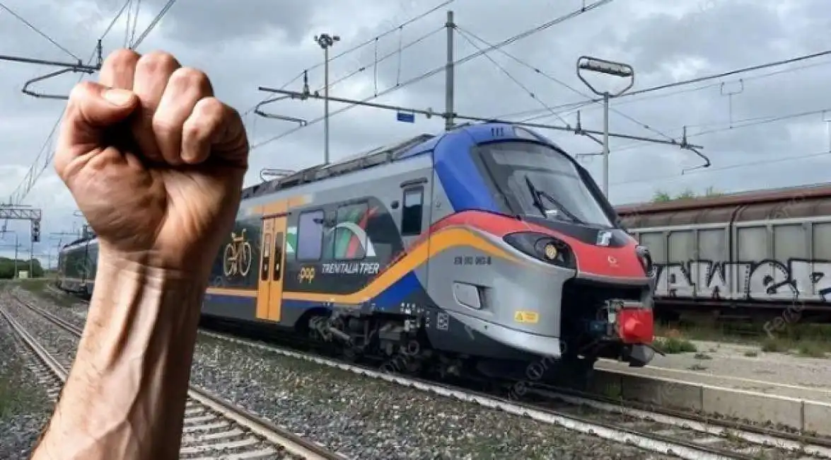 treno regionale - trenitalia tper aggressione capotreno