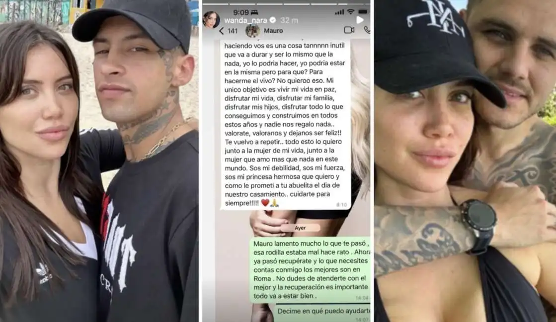 wanda nara icardi chat 