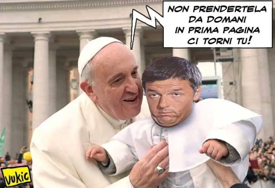 renzi bergoglio 