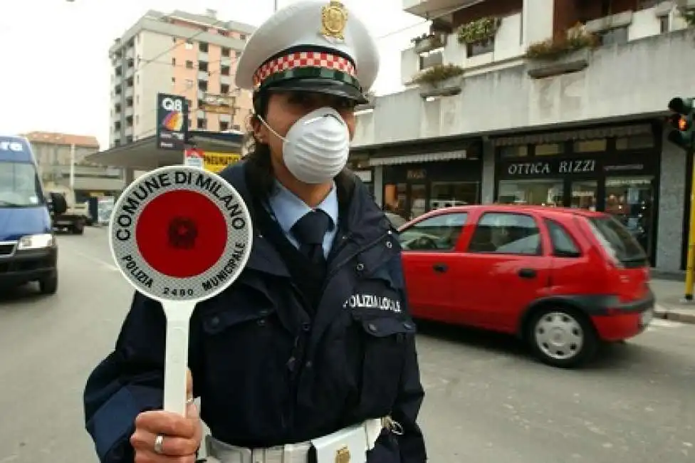 blocco del traffico a milano 5