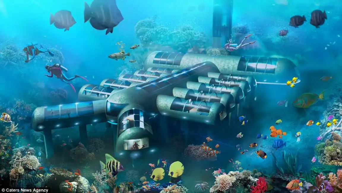 planet ocean underwater hotel