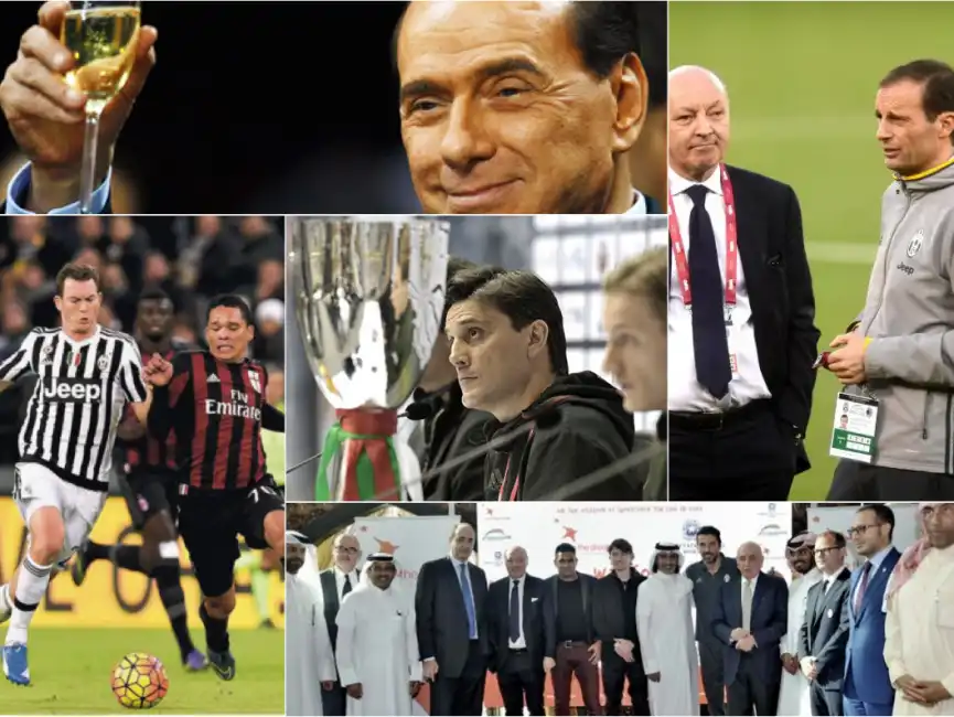 berlusconi montella allegri marotta