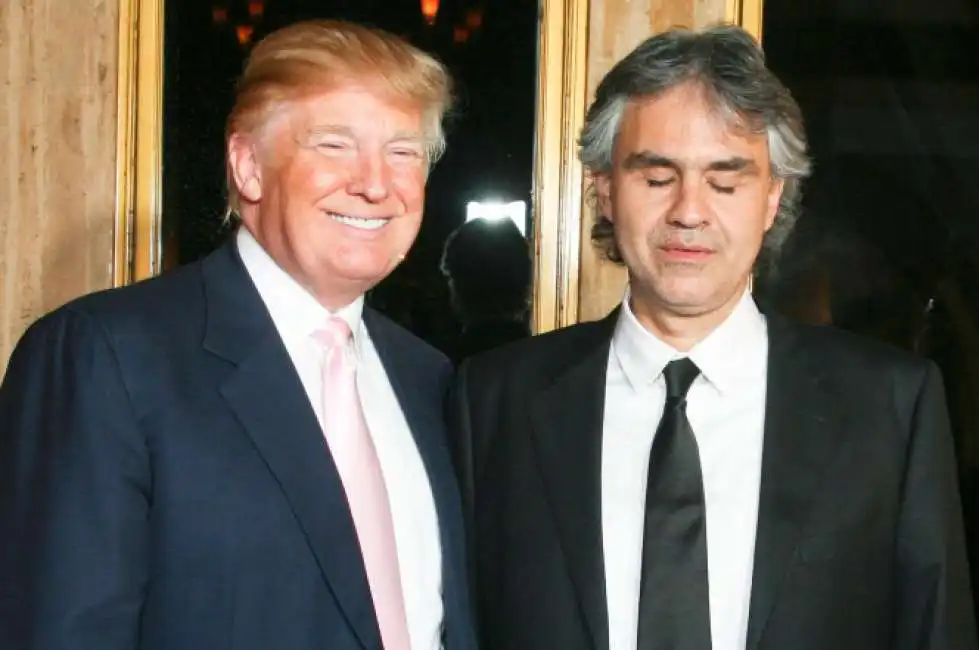 bocelli e trump