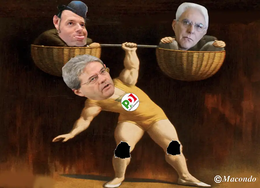 gentiloni renzi mattarella