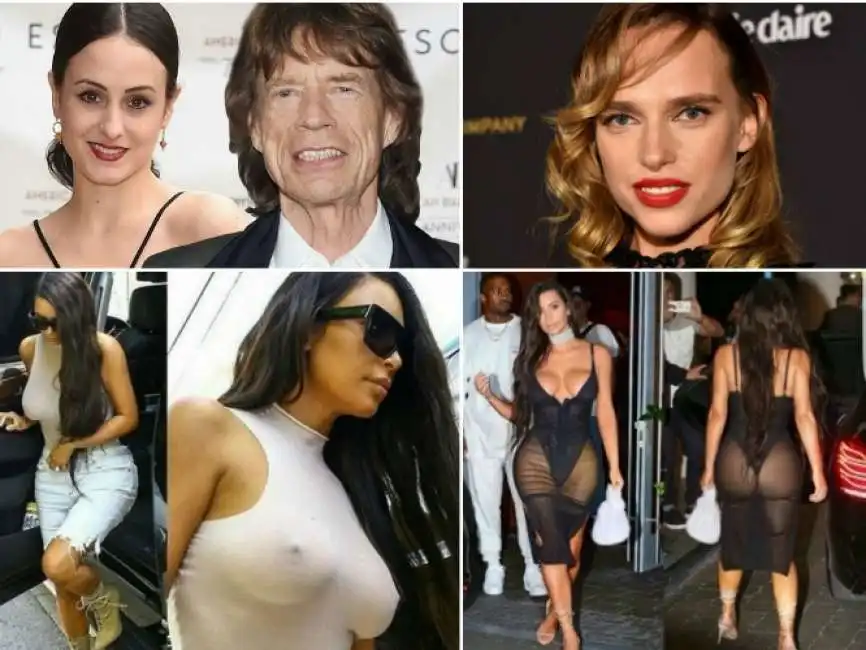 mick jagger kim kardashian