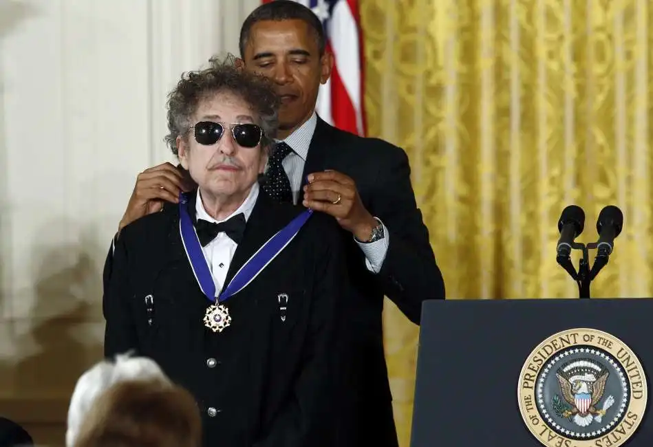 obama bob dylan