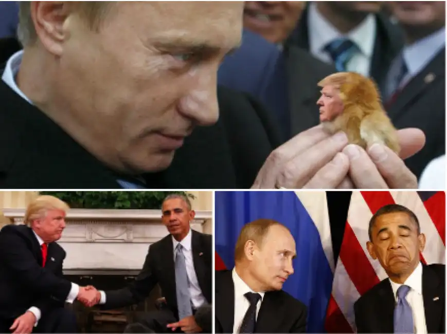 obama putin trump