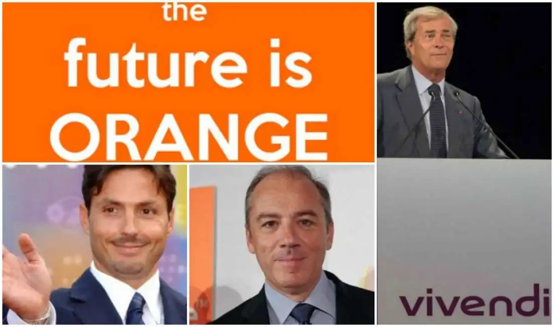 orange bollore vivendi piersilvio berlusconi stephane richard