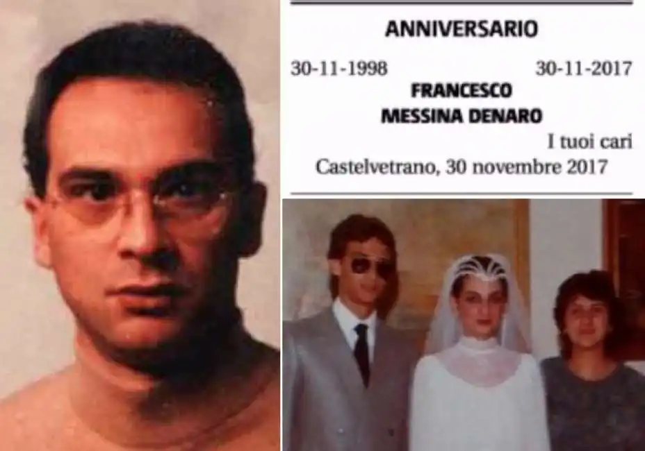 il necrologio per il padre di matteo messina denaro