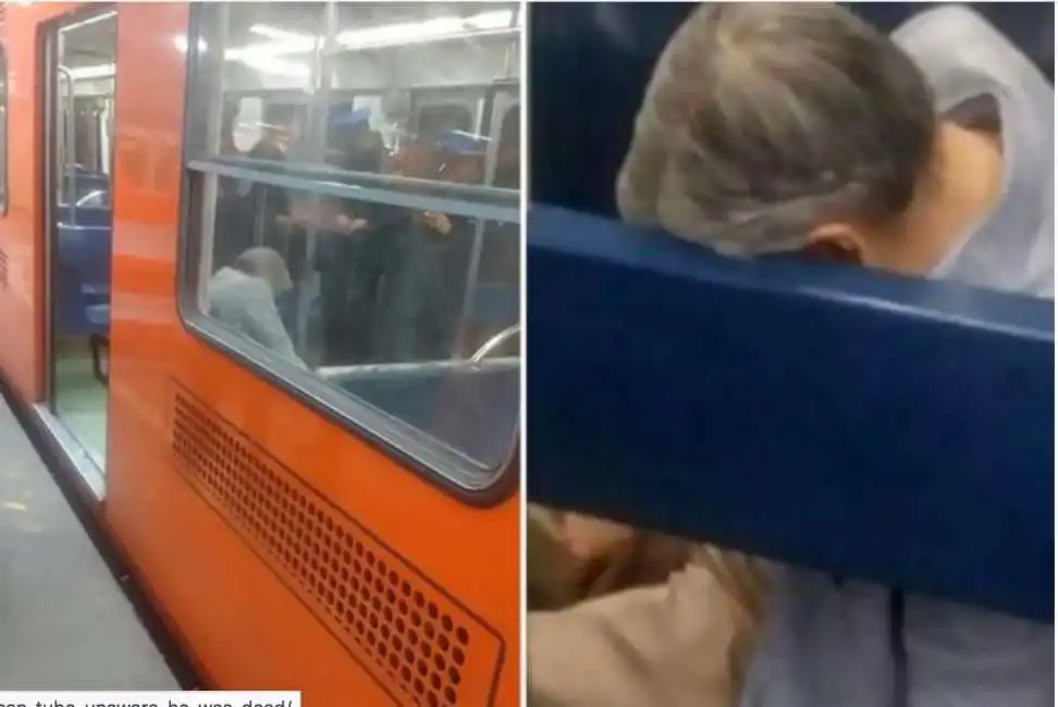 passeggero morto in metro