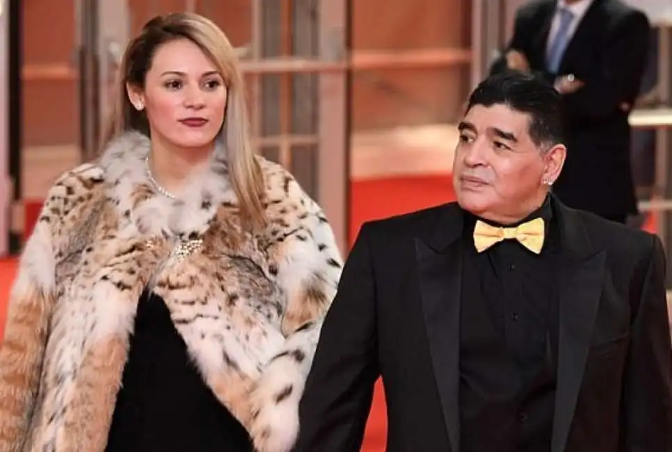 rocio oliva e diego maradona 