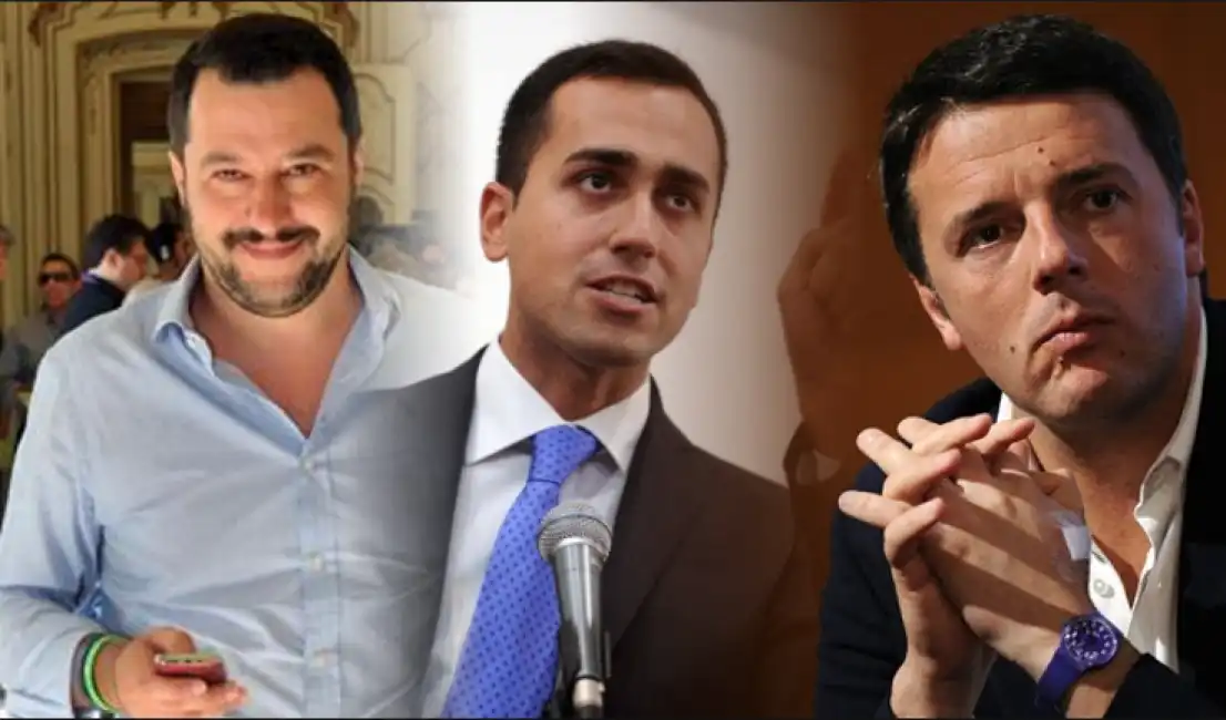 salvini di maio renzi