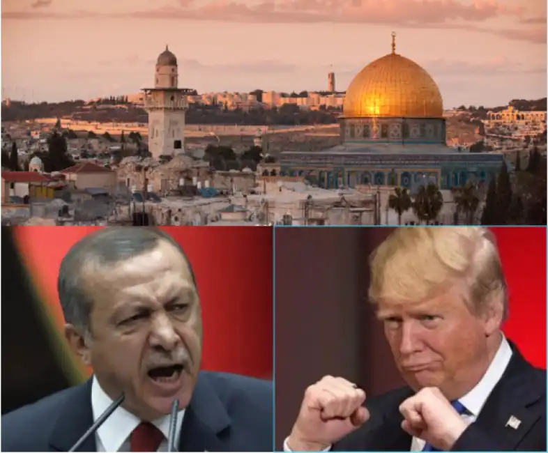 trump erdogan gerusalemme